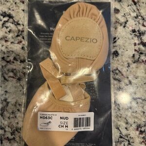 Capezio Nude Turning Pointe 55 half sole